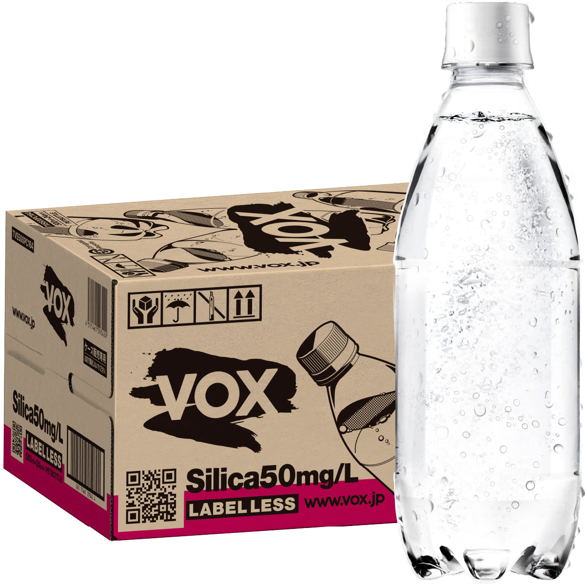 VOX 強炭酸水 500ml×24本