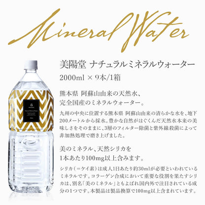 BIYOUDO シリカ水  2000ml×9本
