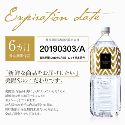 BIYOUDO シリカ水  2000ml×9本