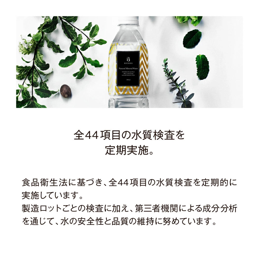 BIYOUDO シリカ水 500ml×42本