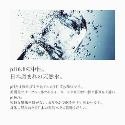 BIYOUDO シリカ水  Silica99 500ml×24本