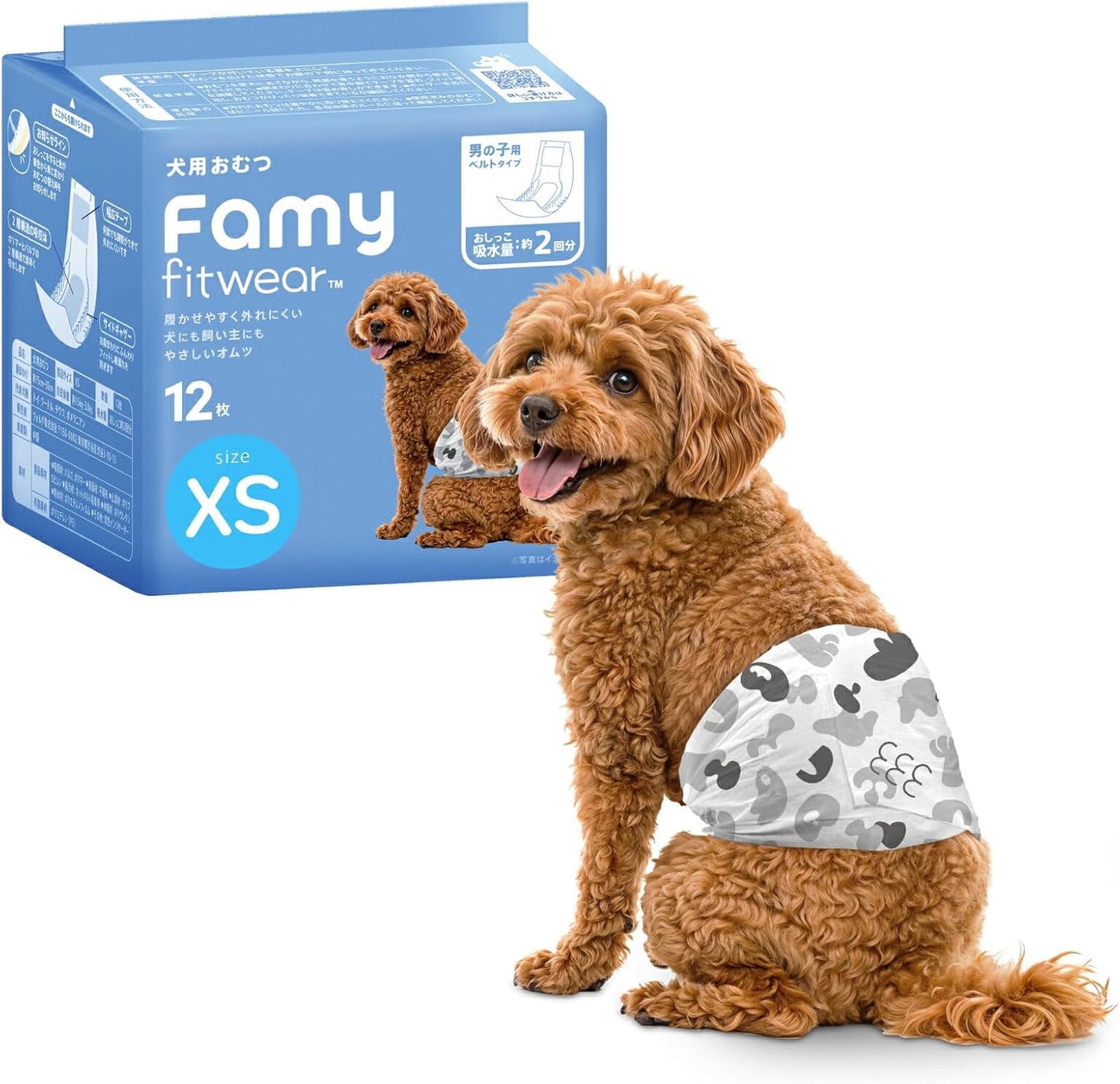 Famy フィットウェア 犬用おむつ
