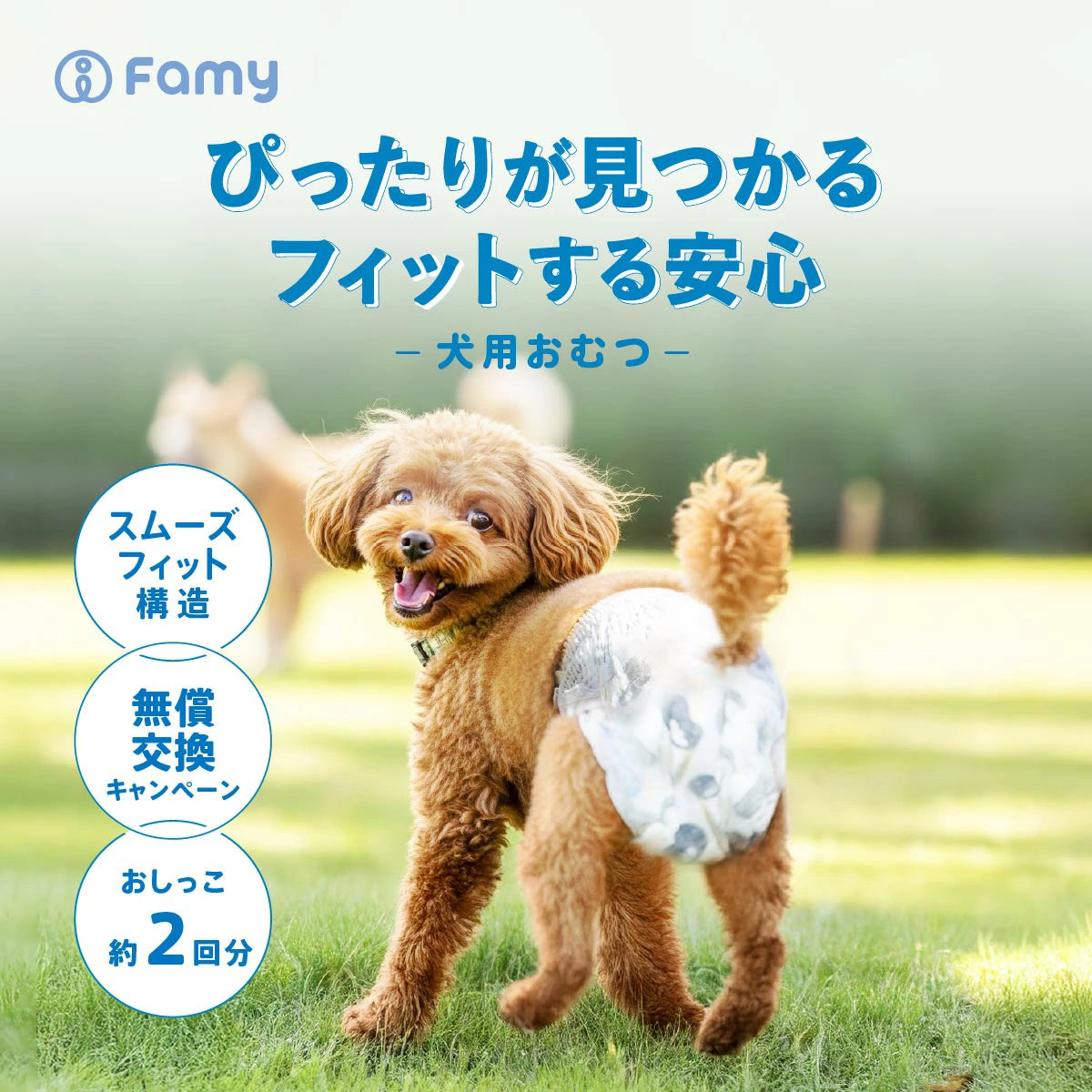 Famy フィットウェア 犬用おむつ