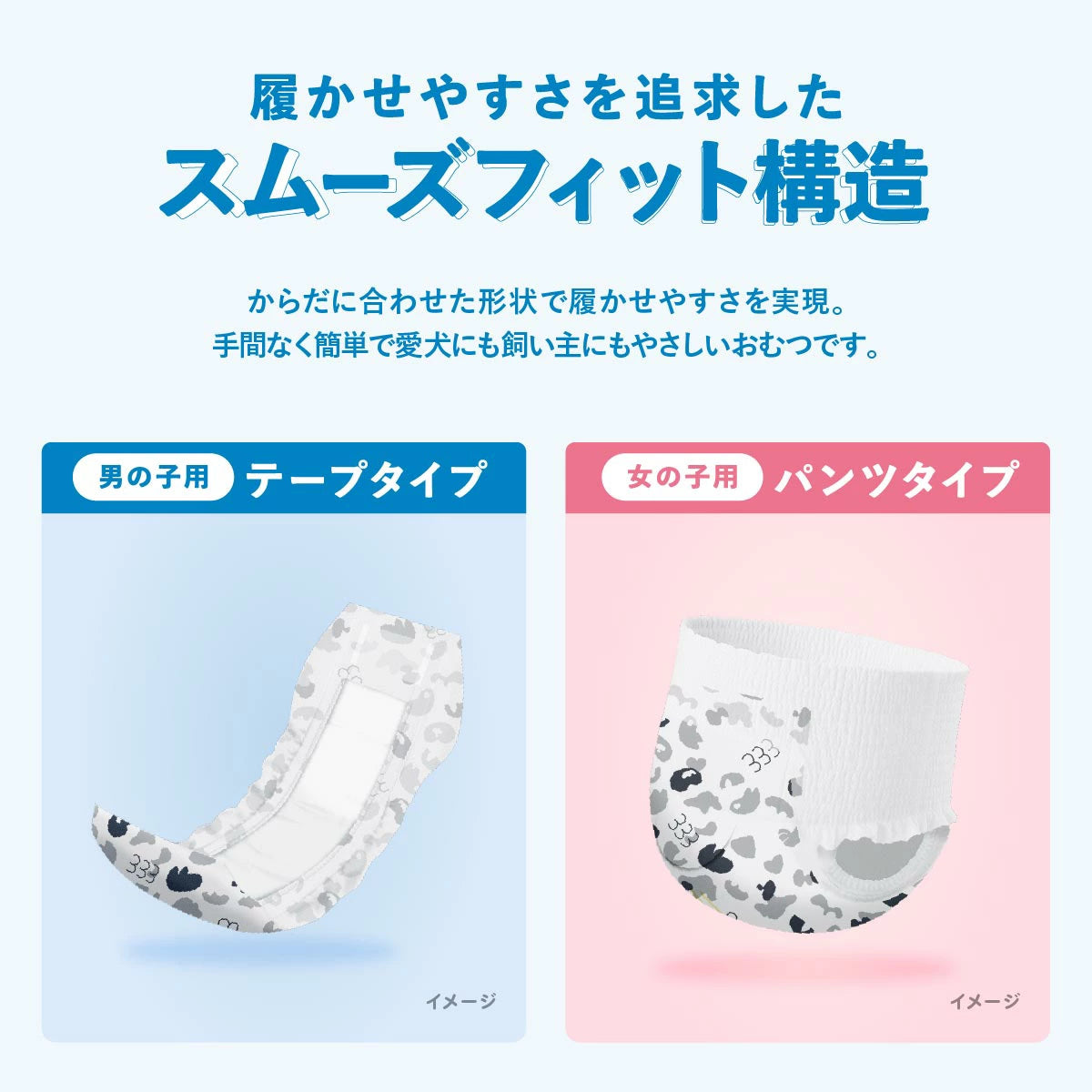 Famy フィットウェア 犬用おむつ