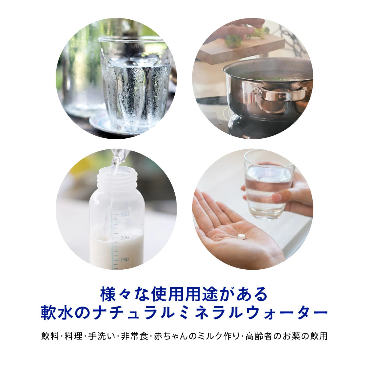 水想い 長期保存水 6年 2000ml×9本