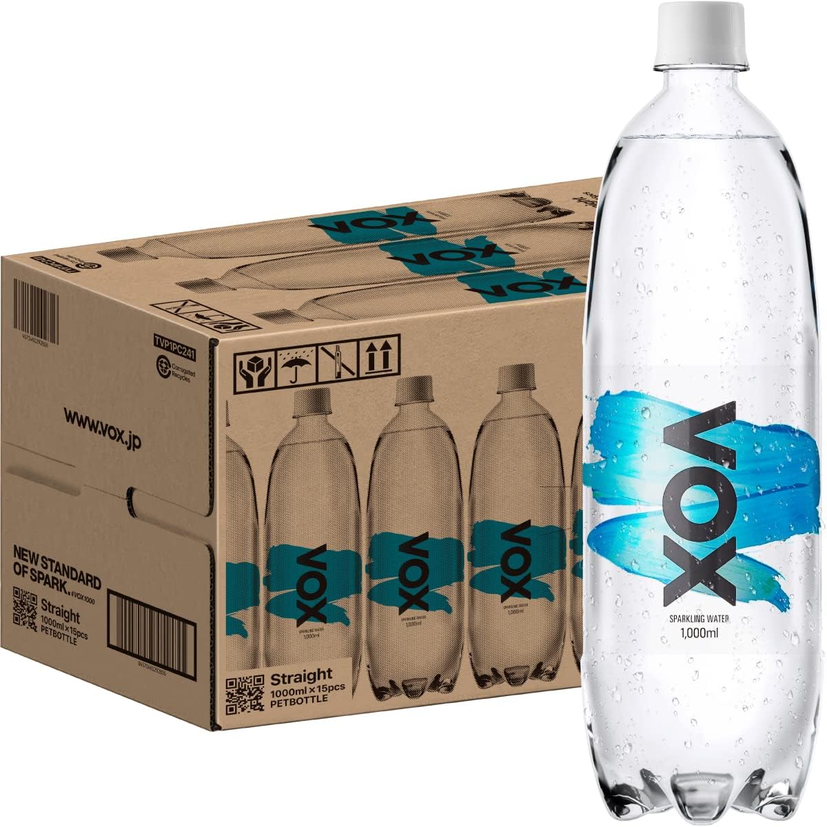 VOX 強炭酸水 1000ml×15本